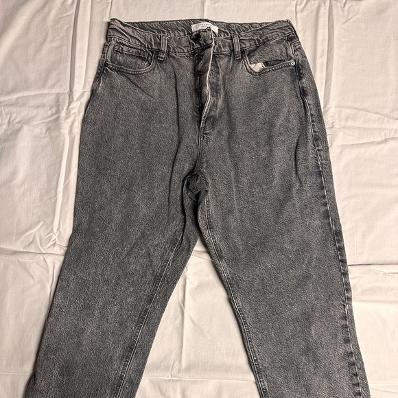 Black Rosie Ultra High Waist Slim Leg Jeans Size 31 - Picture 2 of 6